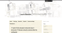 Desktop Screenshot of laurabaratin.com