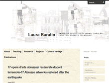 Tablet Screenshot of laurabaratin.com